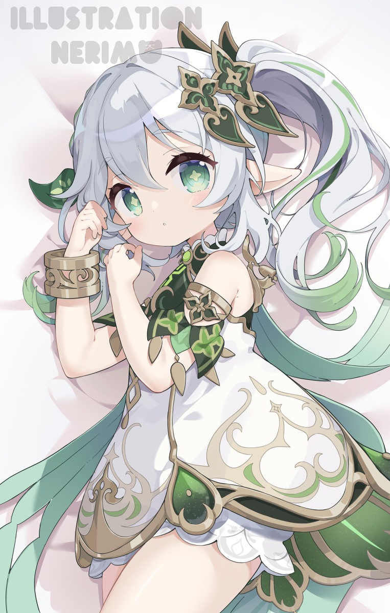 This is a pixiv picture whose title is ナヒナヒまくら.