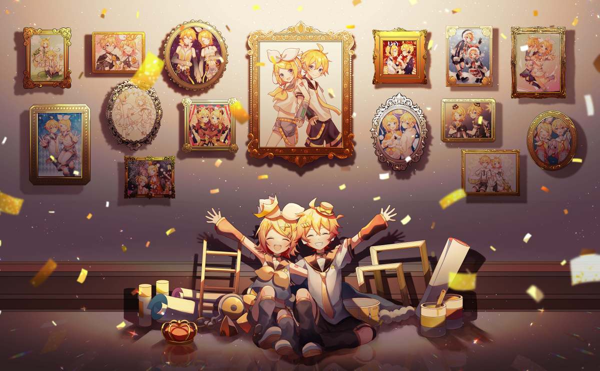This is a pixiv picture whose title is 15周年.