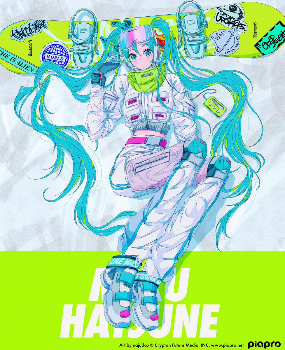 This is a pixiv picture whose title is SNOWMIKU.
