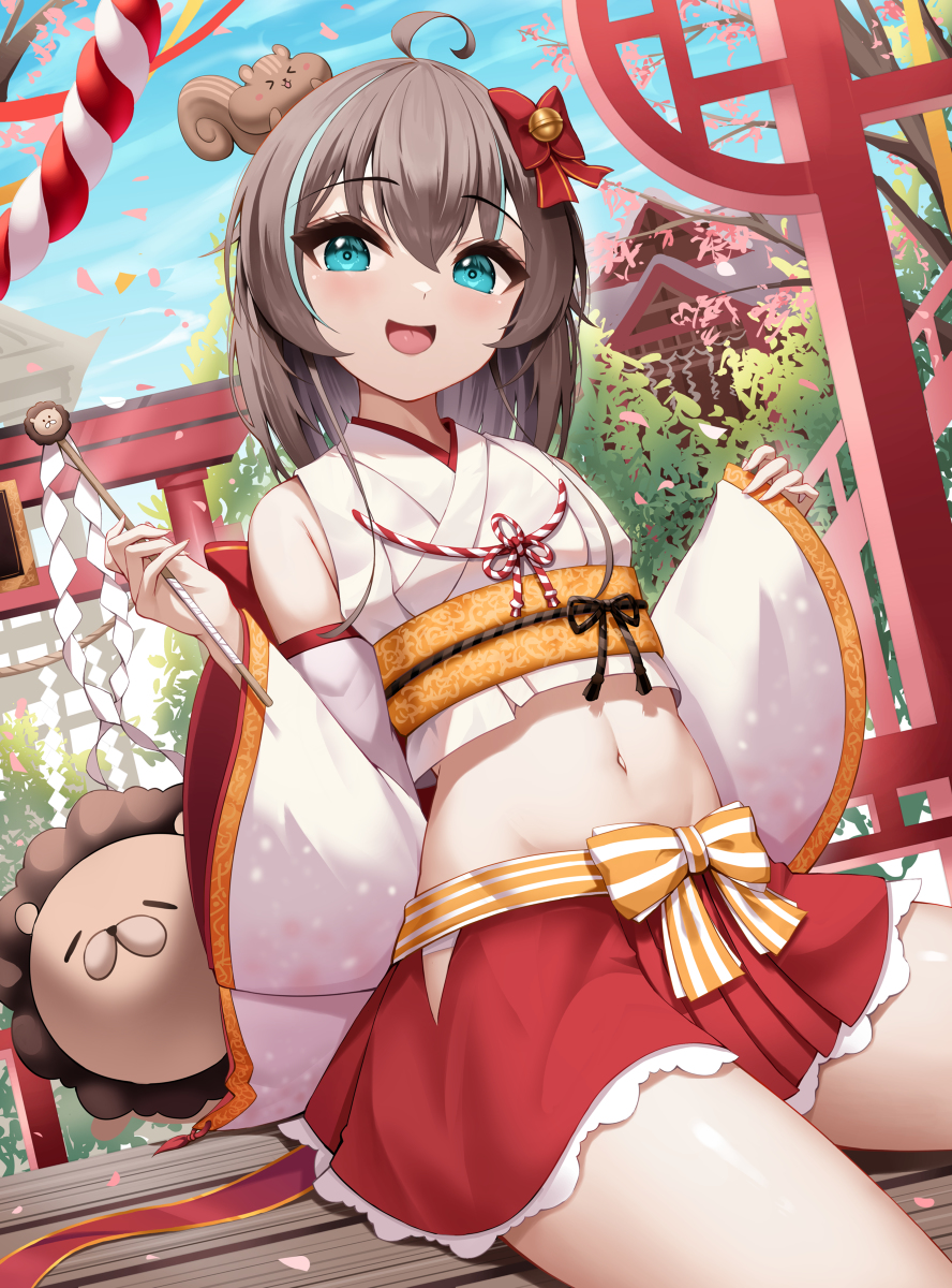 This is a pixiv picture whose title is 夏色まつり.
