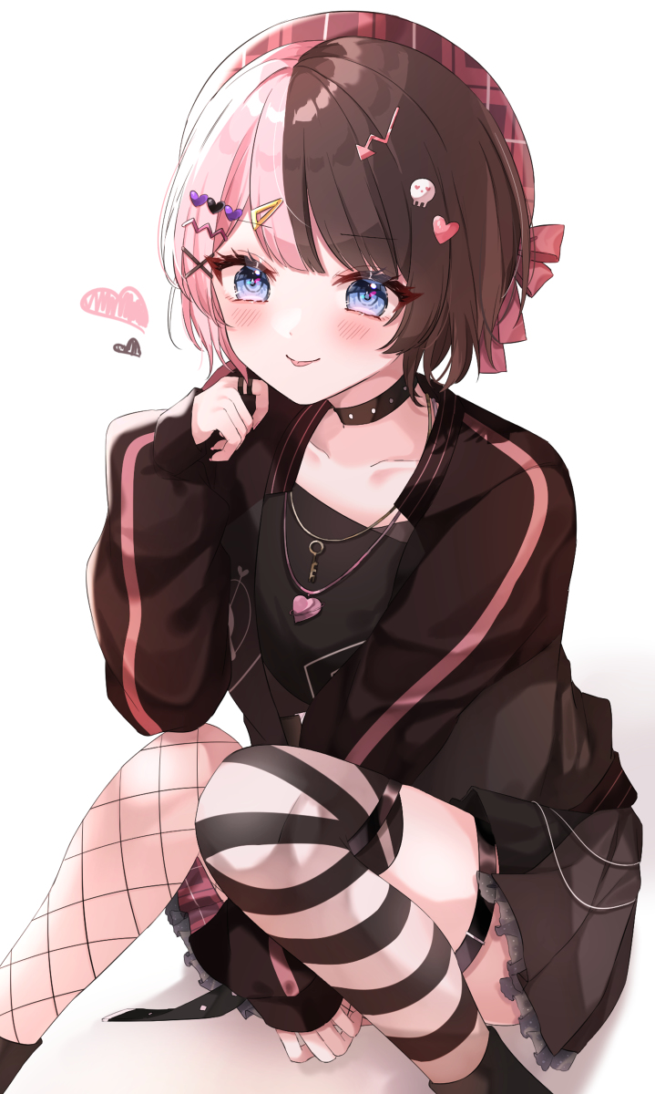 This is a pixiv picture whose title is 💘.