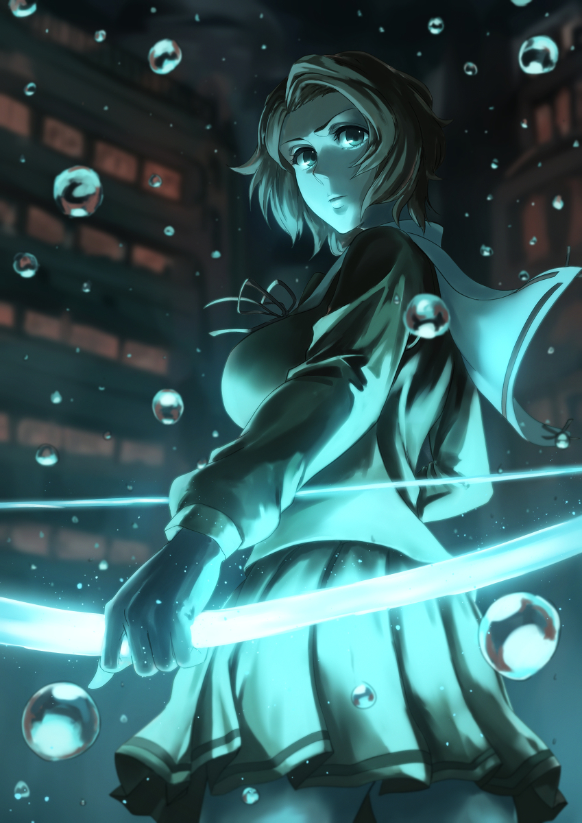This is a pixiv picture whose title is EVERYTHING BUT THE RAIN.