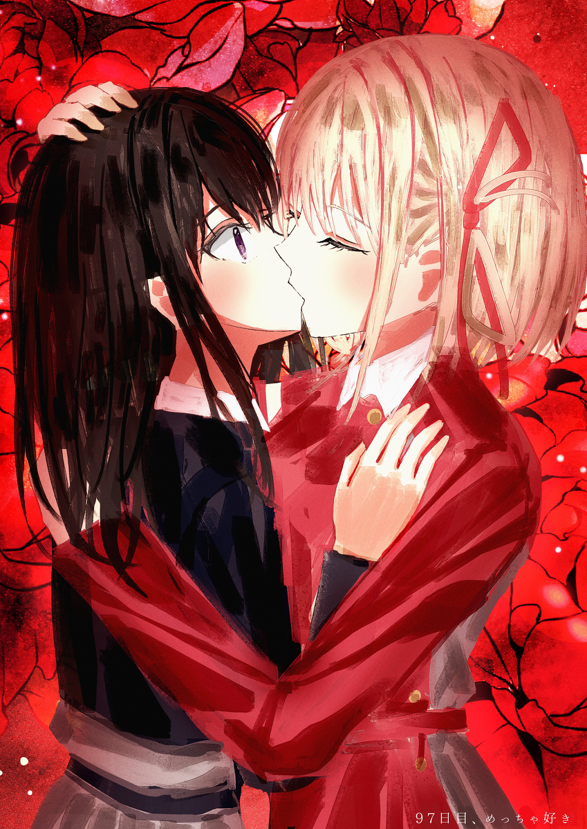 This is a pixiv picture whose title is 97日目、めっちゃ好き.