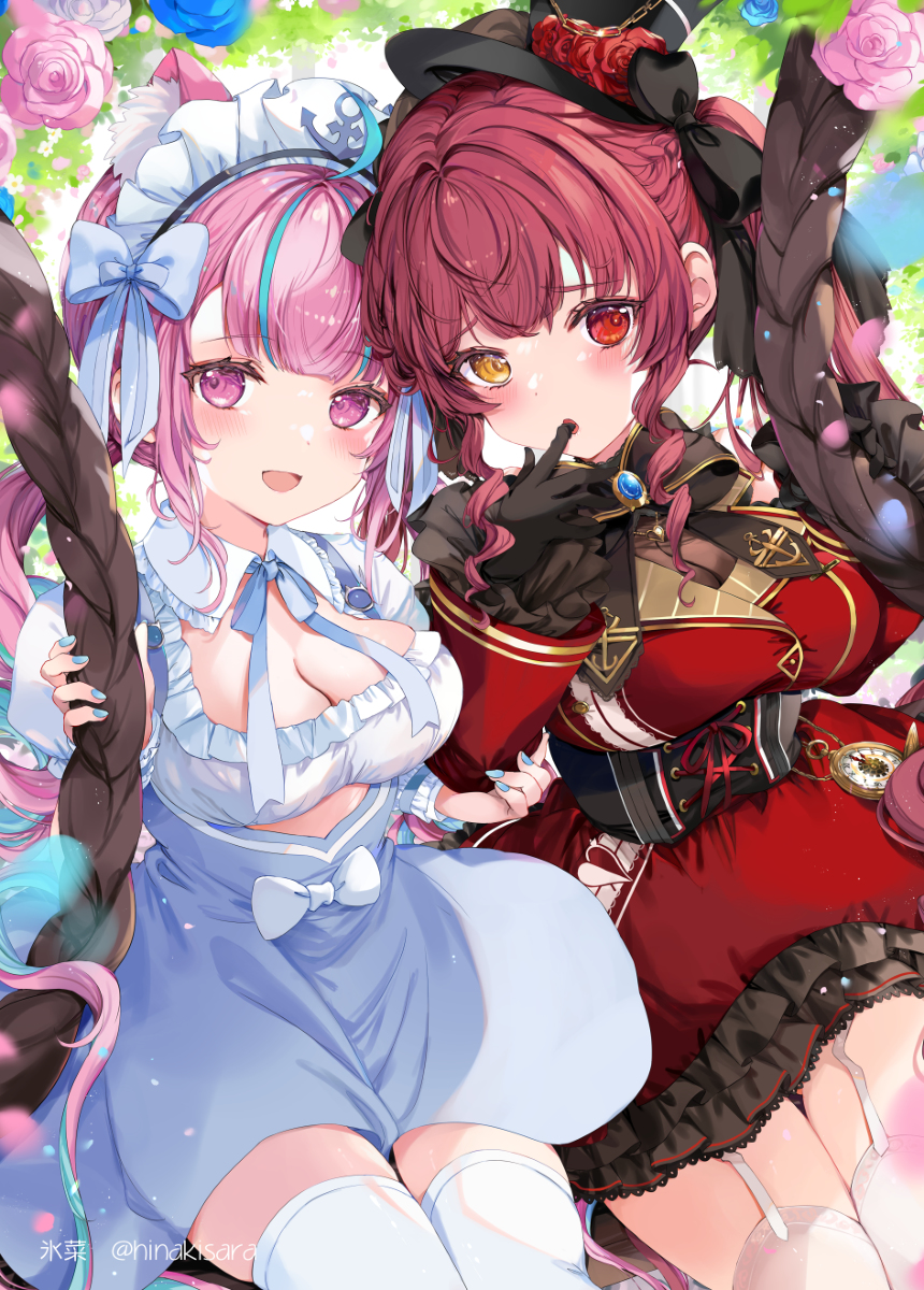 This is a pixiv picture whose title is あくあマリン.