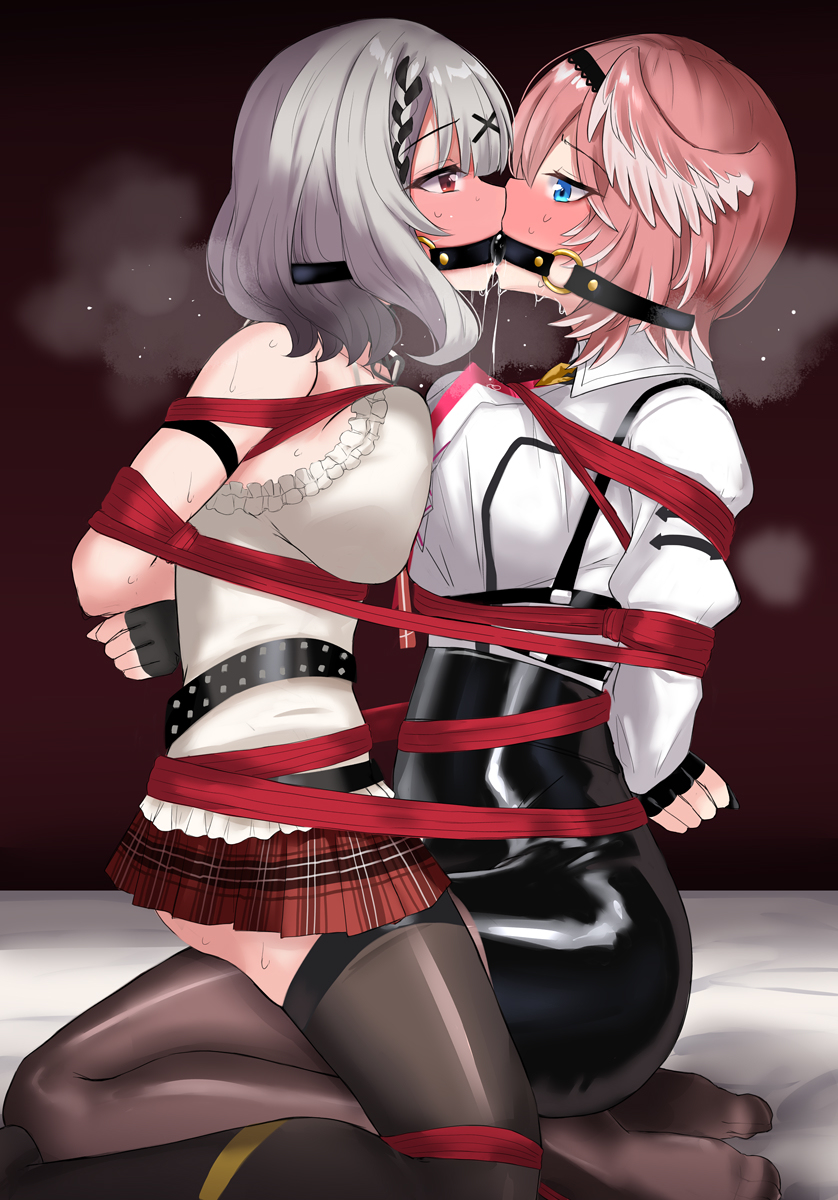 This is a pixiv picture whose title is ダブルギャグ.