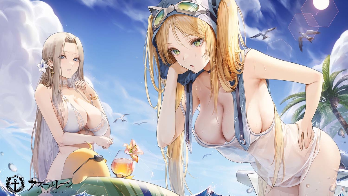 This is a pixiv picture whose title is アズールレーン.