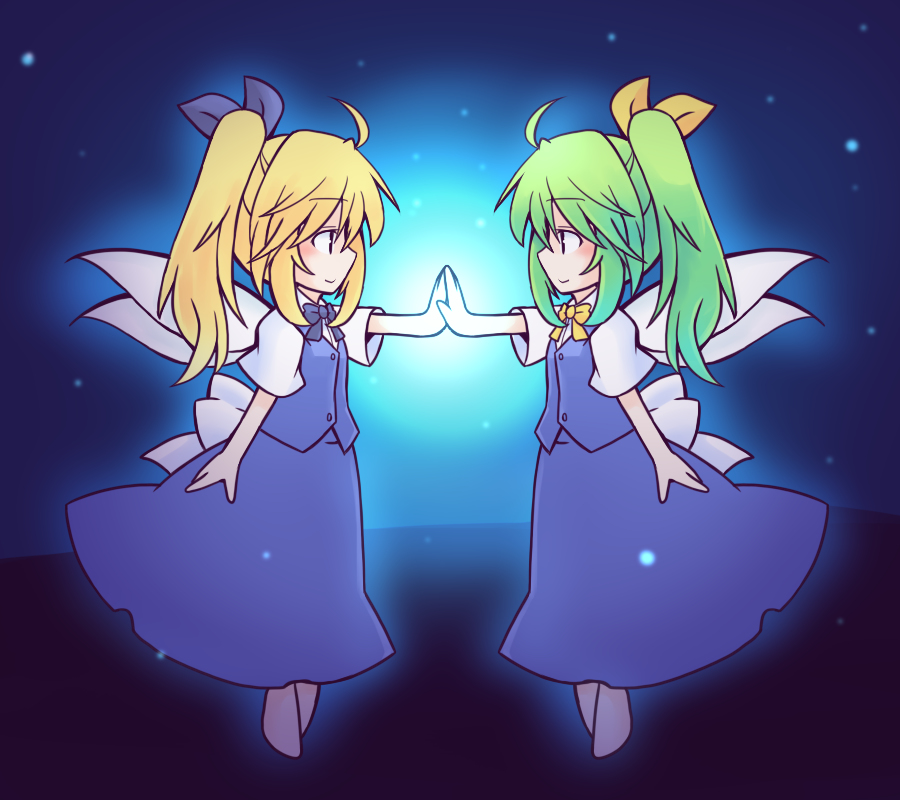 This is a pixiv picture whose title is 私はあなたであなたは私.