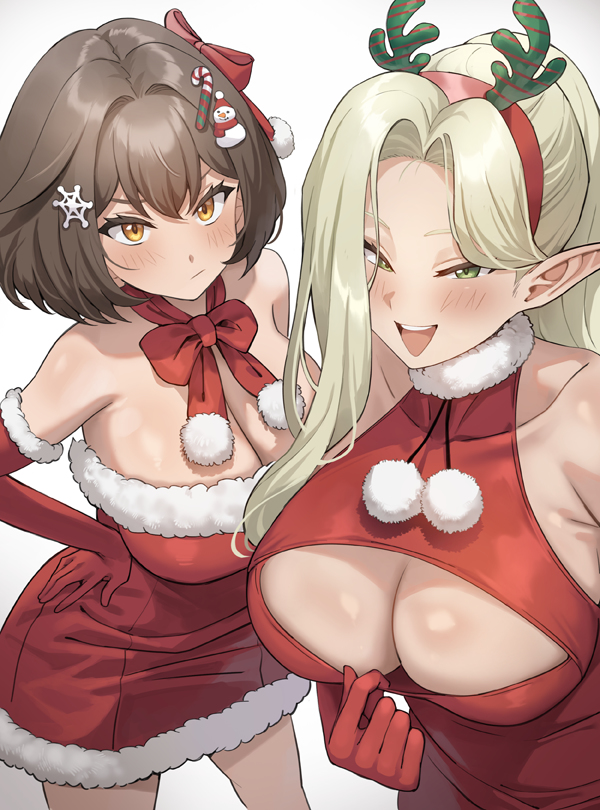 This is a pixiv picture whose title is OC_Mia & Elena_2022.12.30.