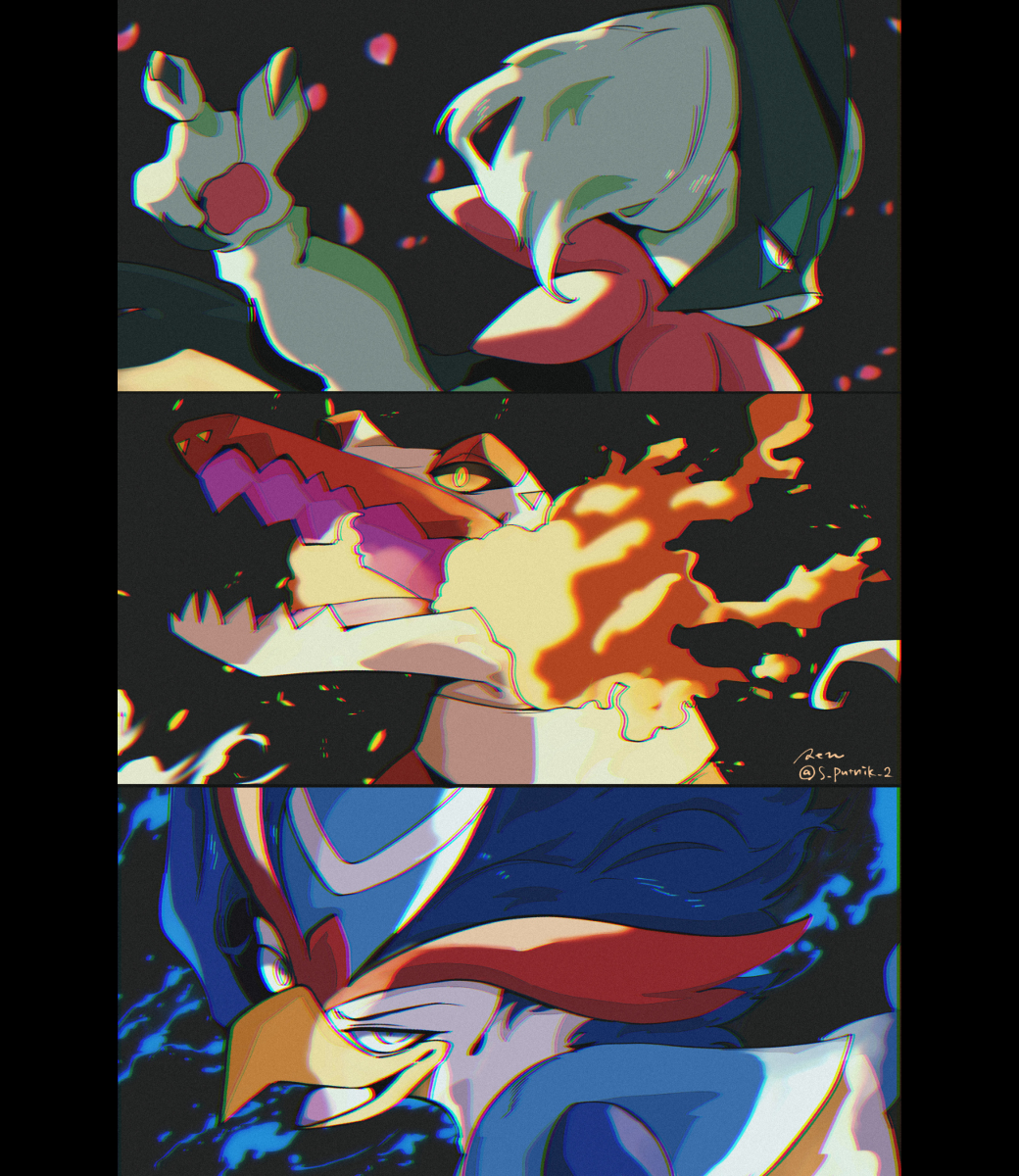 This is a pixiv picture whose title is PKMN3.