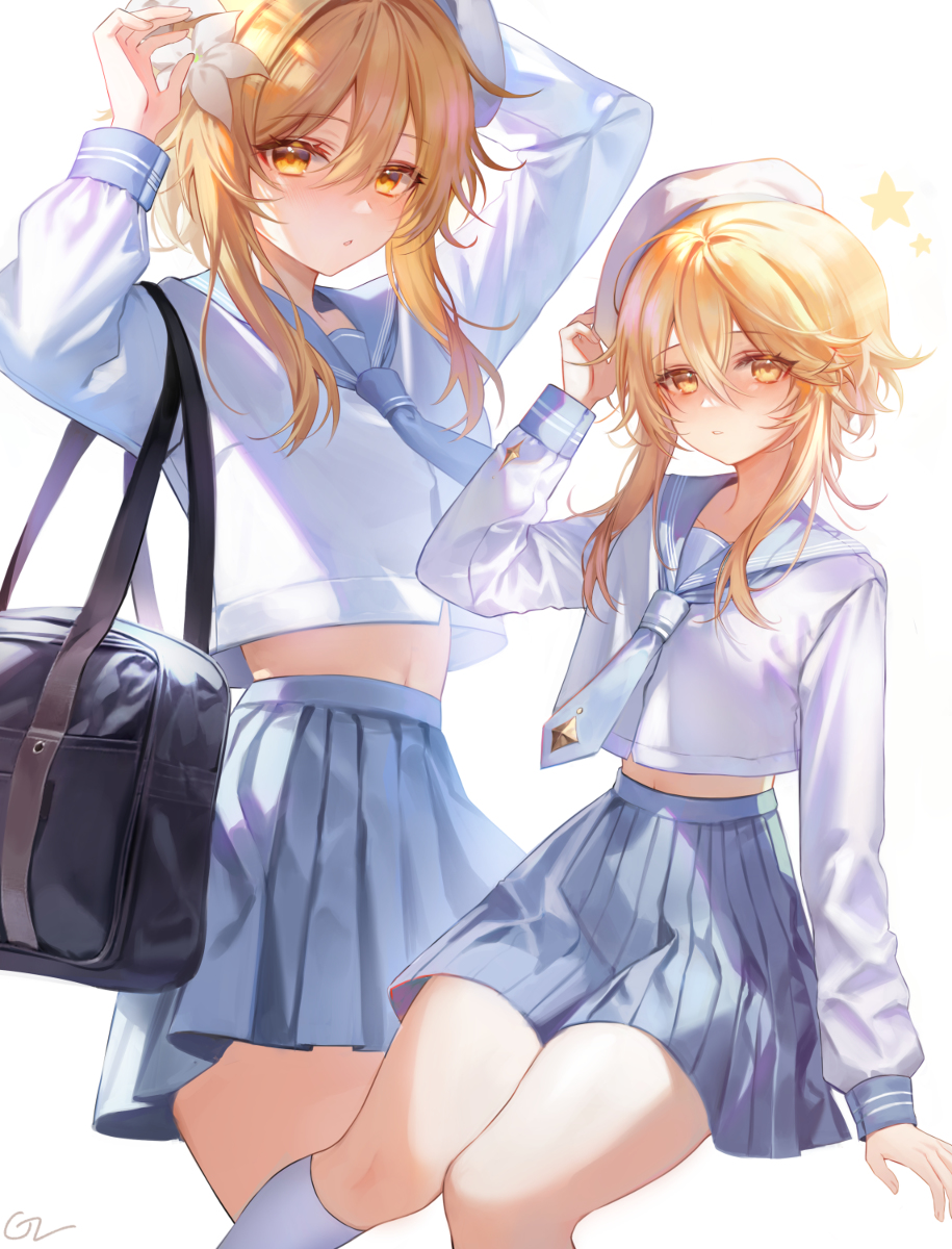 This is a pixiv picture whose title is Lumine.
