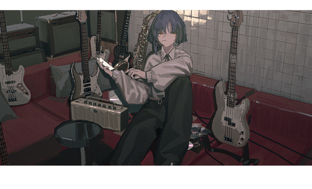 This is a pixiv picture whose title is Yamada Ryo.