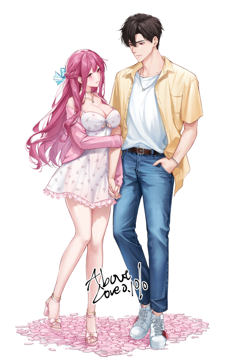 This is a pixiv picture whose title is About Love 0.1%.