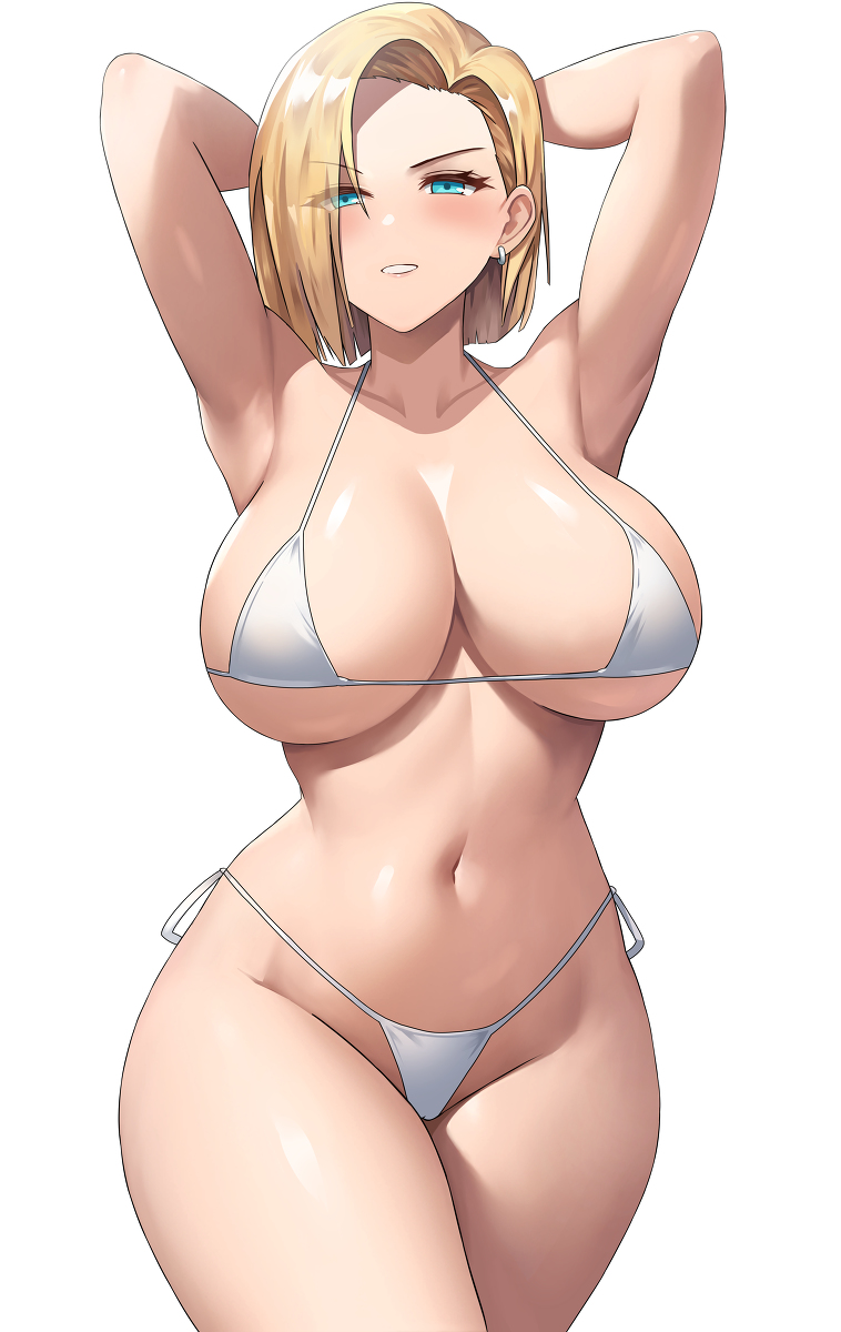 This is a pixiv picture whose title is Android18.