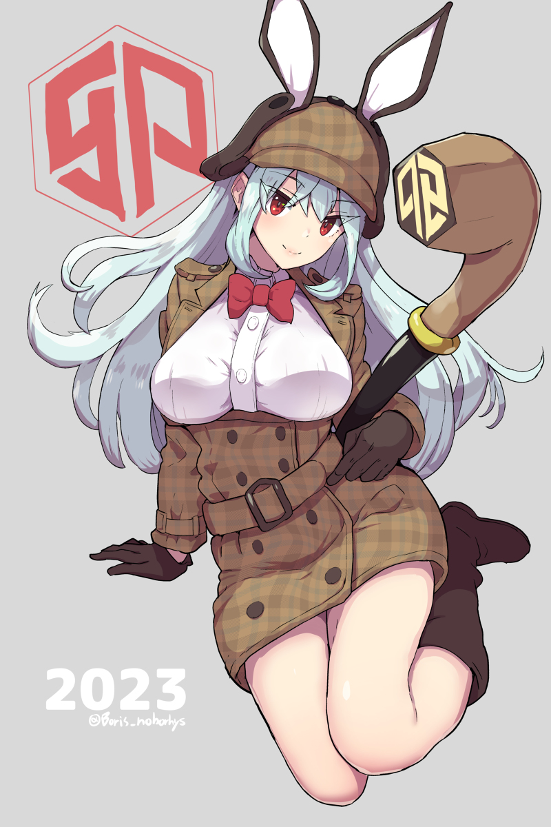 This is a pixiv picture whose title is あけおめ2023.