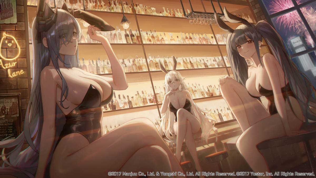 This is a pixiv picture whose title is アズレン.