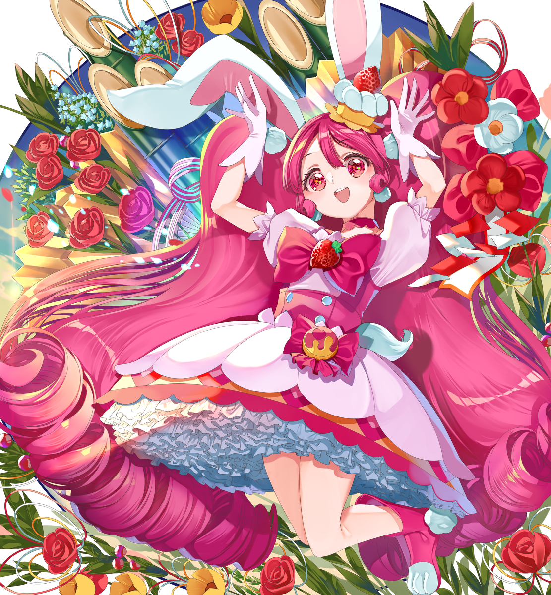 This is a pixiv picture whose title is 卯年キュアホイップ.