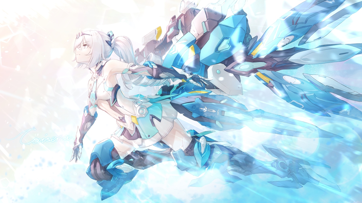 This is a pixiv picture whose title is “布洛妮娅，驱逐目标”.