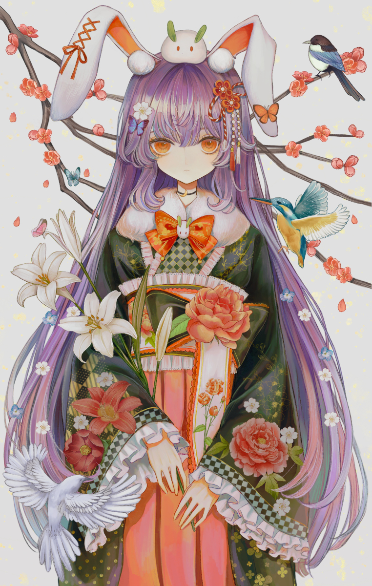 This is a pixiv picture whose title is 卯兔.