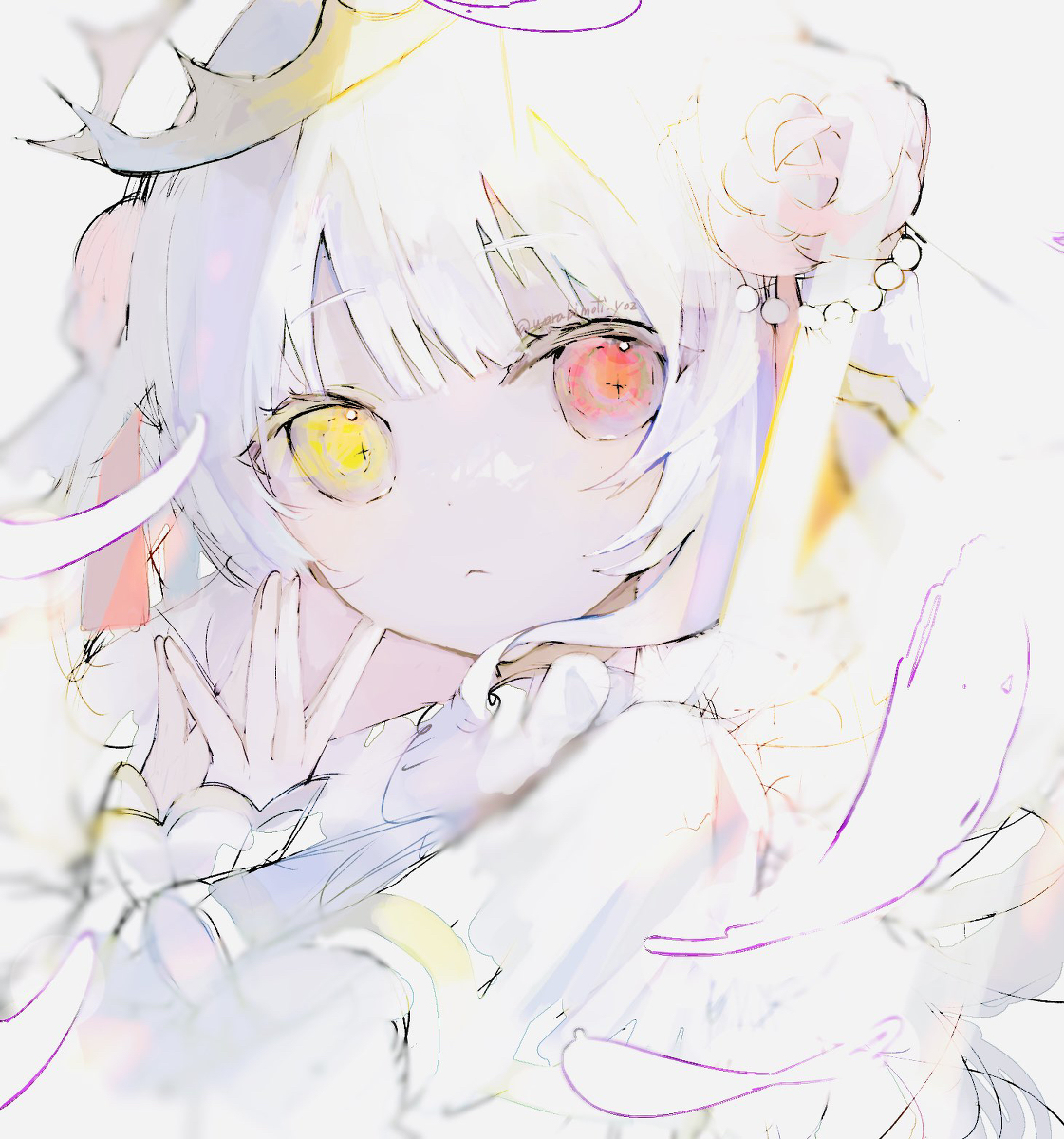 This is a pixiv picture whose title is 天使.