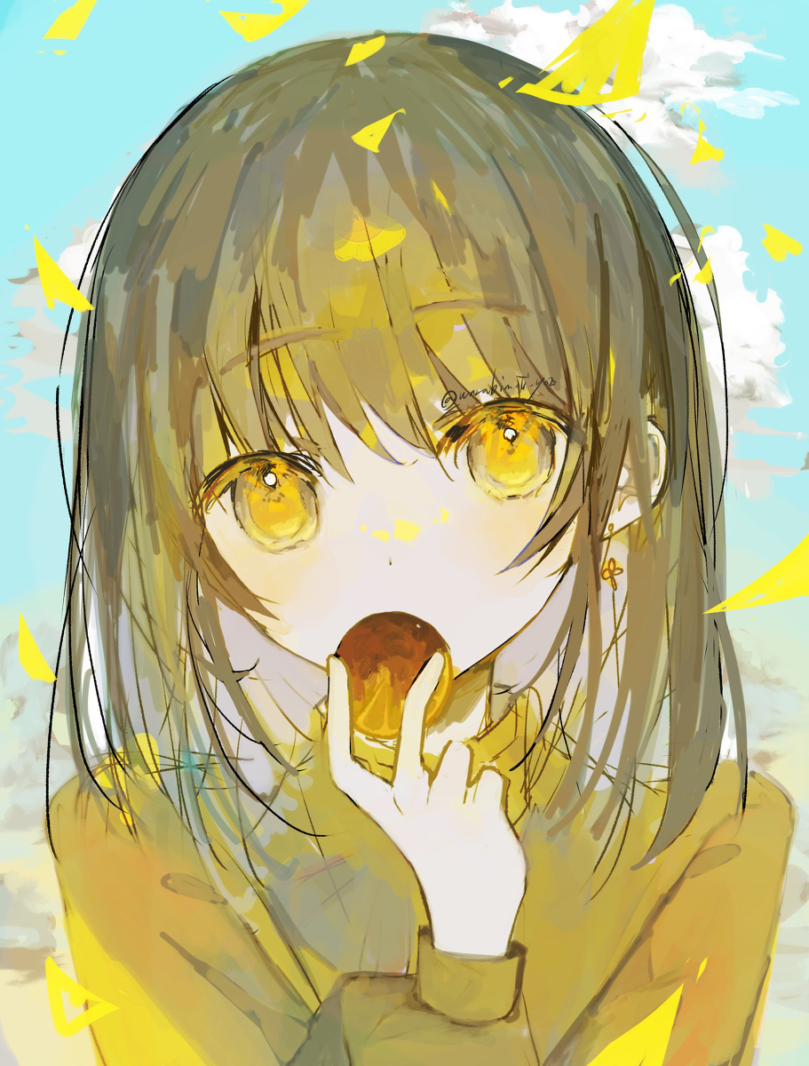 This is a pixiv picture whose title is 少し甘いね.