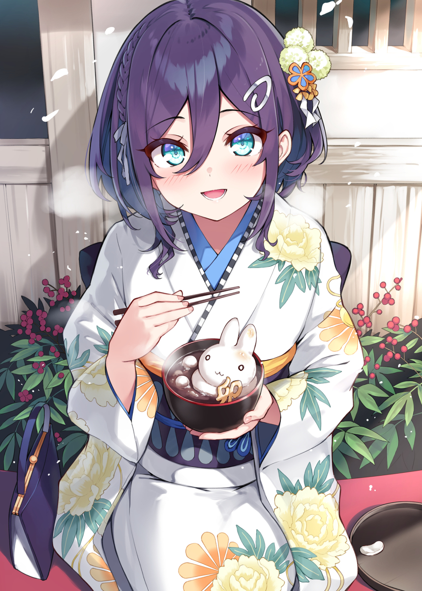 This is a pixiv picture whose title is あけましておめでとうございます.