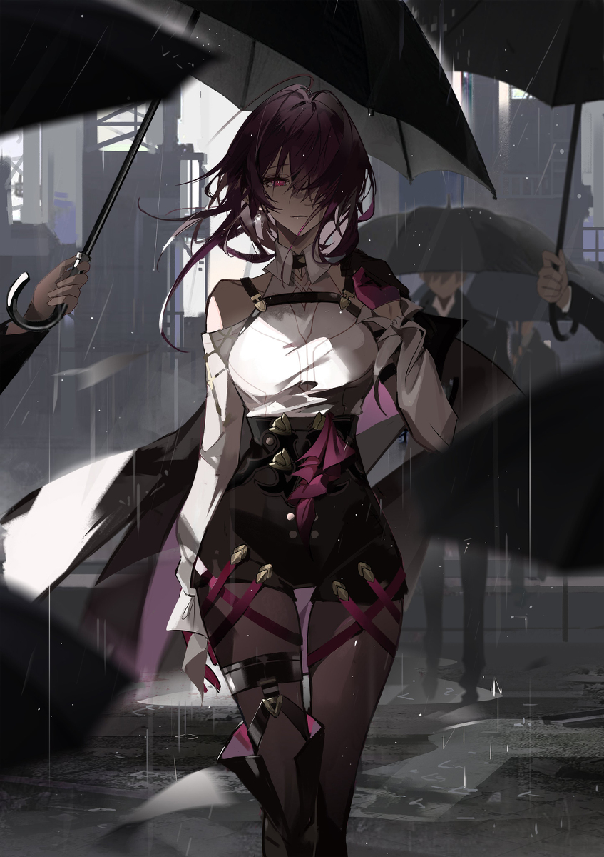 This is a pixiv picture whose title is “BOOM——“.