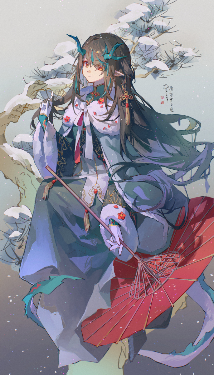 This is a pixiv picture whose title is 2023.