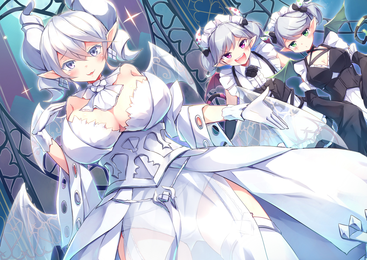 This is a pixiv picture whose title is 白銀の城のラビュリンス.