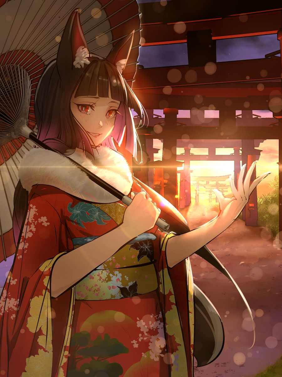 This is a pixiv picture whose title is 新年.