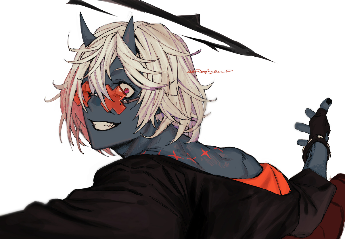 This is a pixiv picture whose title is ハッピーケイオス.