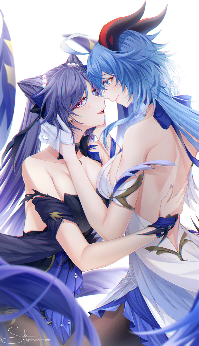This is a pixiv picture whose title is 刻甘.