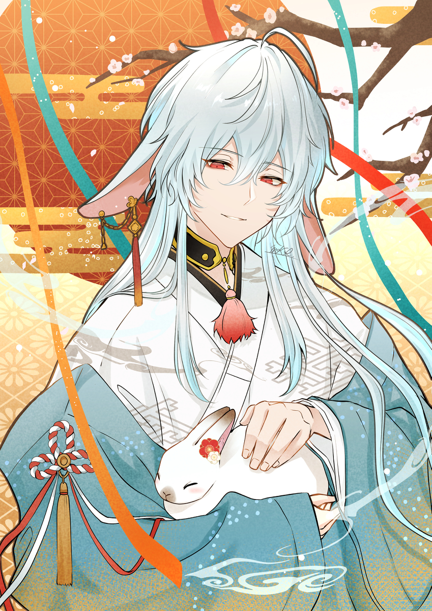 This is a pixiv picture whose title is 2023.