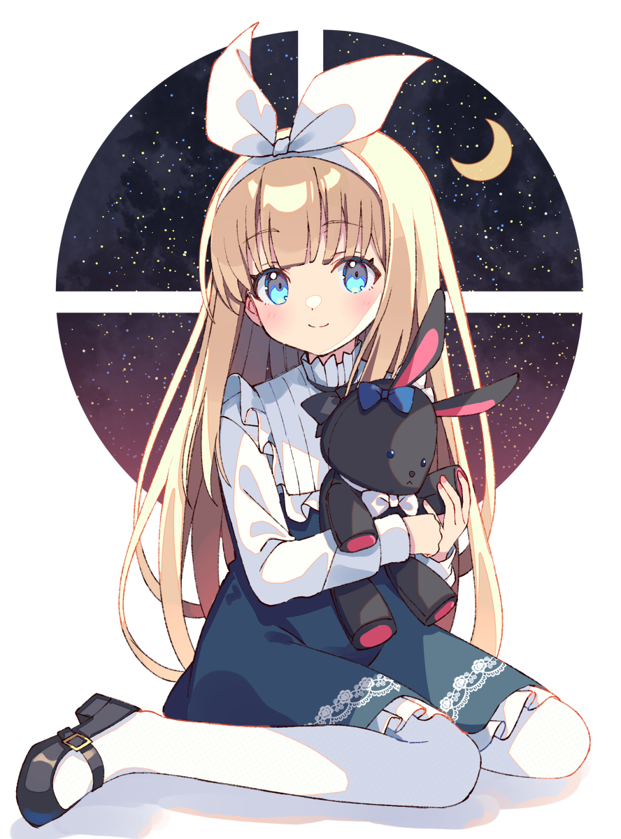 This is a pixiv picture whose title is うさぎ.