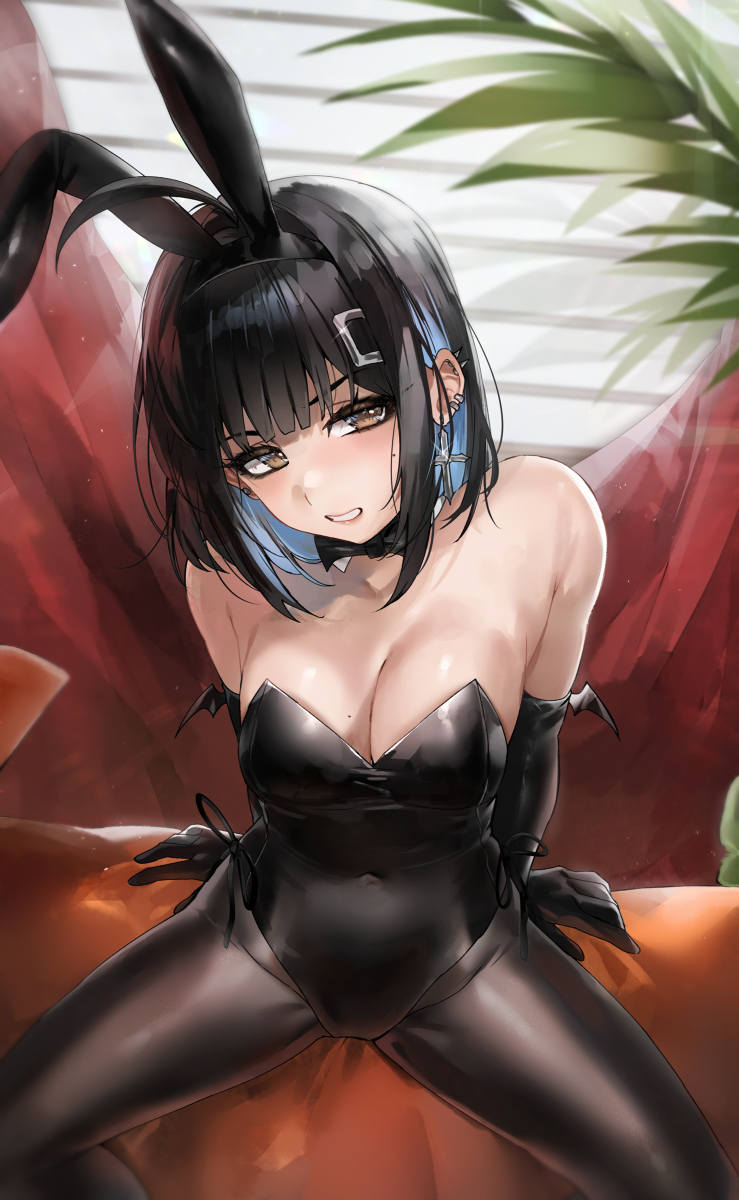 This is a pixiv picture whose title is Happy new year or whatever btw.