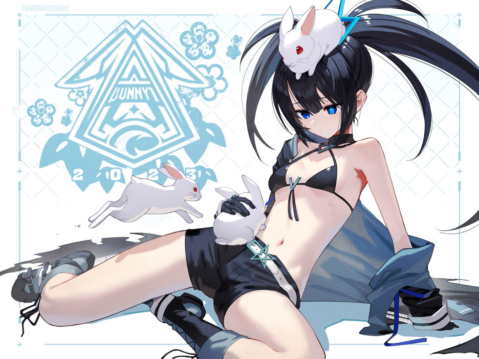 This is a pixiv picture whose title is 「これが…兎…？」.