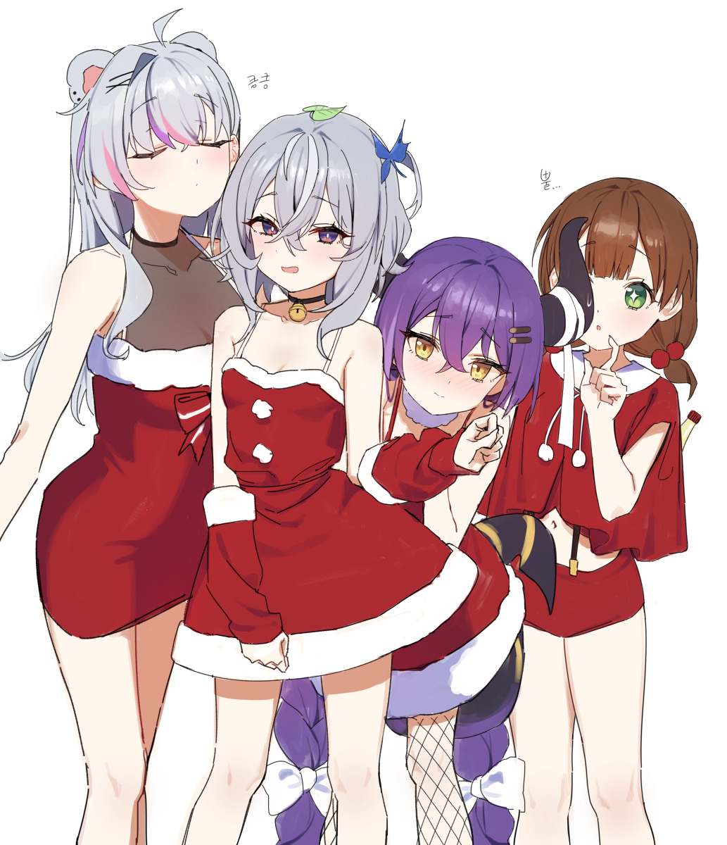 This is a pixiv picture whose title is 츠라이 컴퍼니 버츄얼의 크리스마스.
