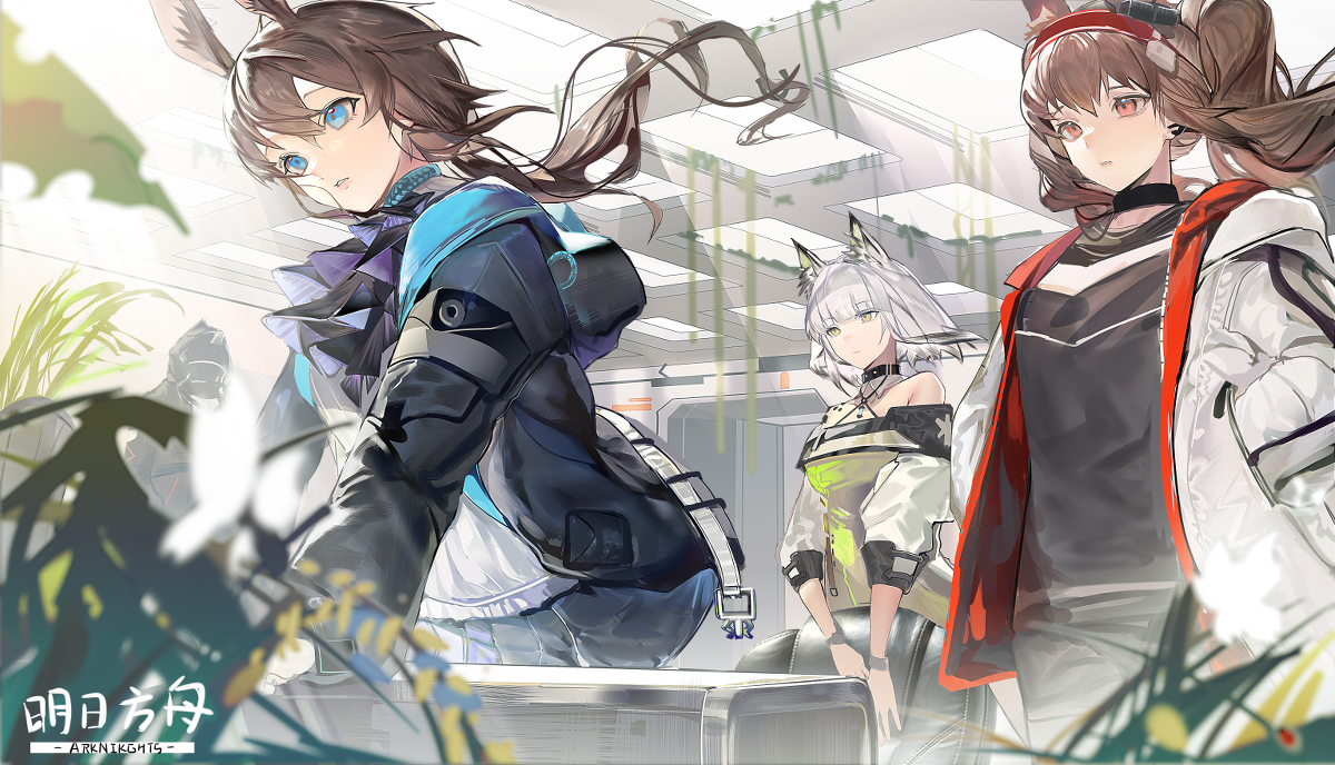 This is a pixiv picture whose title is 明日方舟.