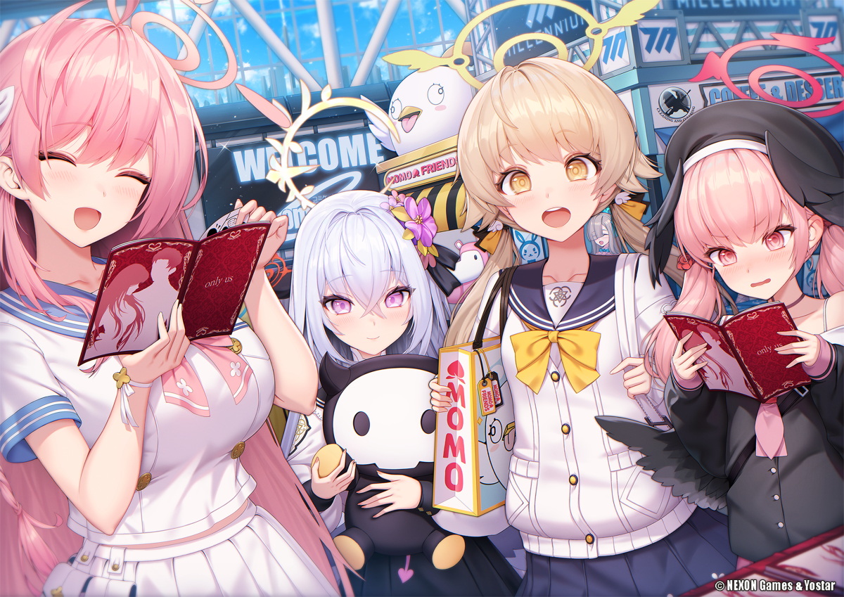 This is a pixiv picture whose title is Blue Archive - C101.