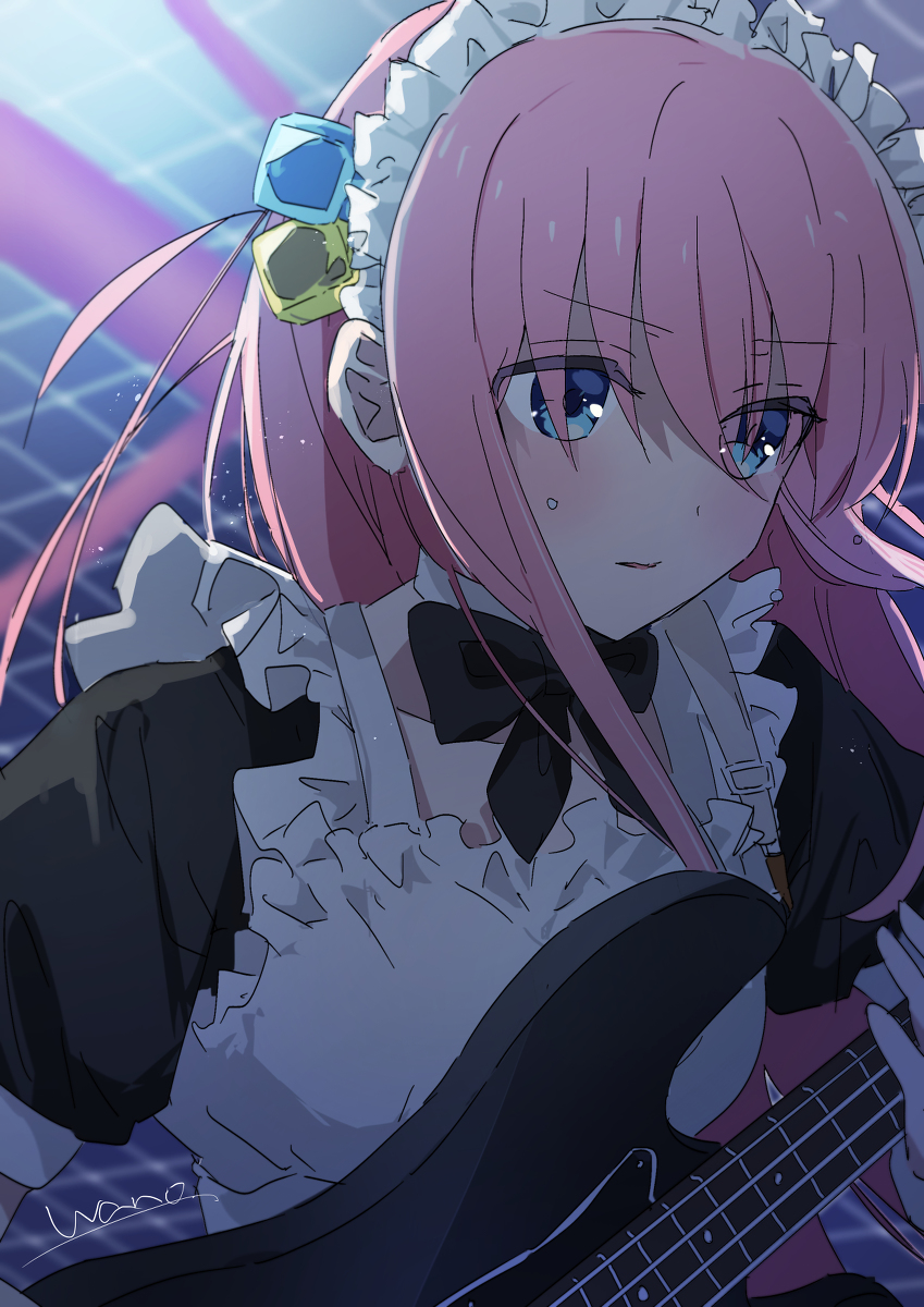 This is a pixiv picture whose title is メイドぼっち……….