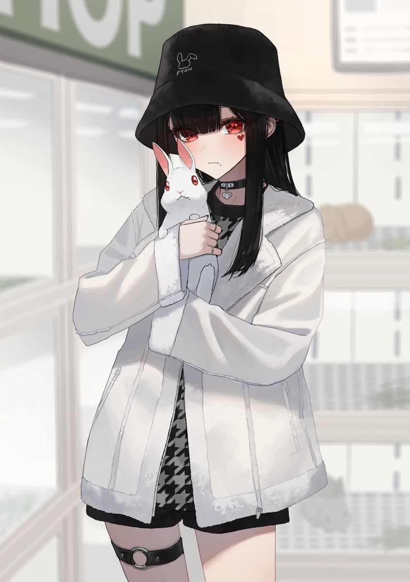 This is a pixiv picture whose title is 似てる子みつけた.