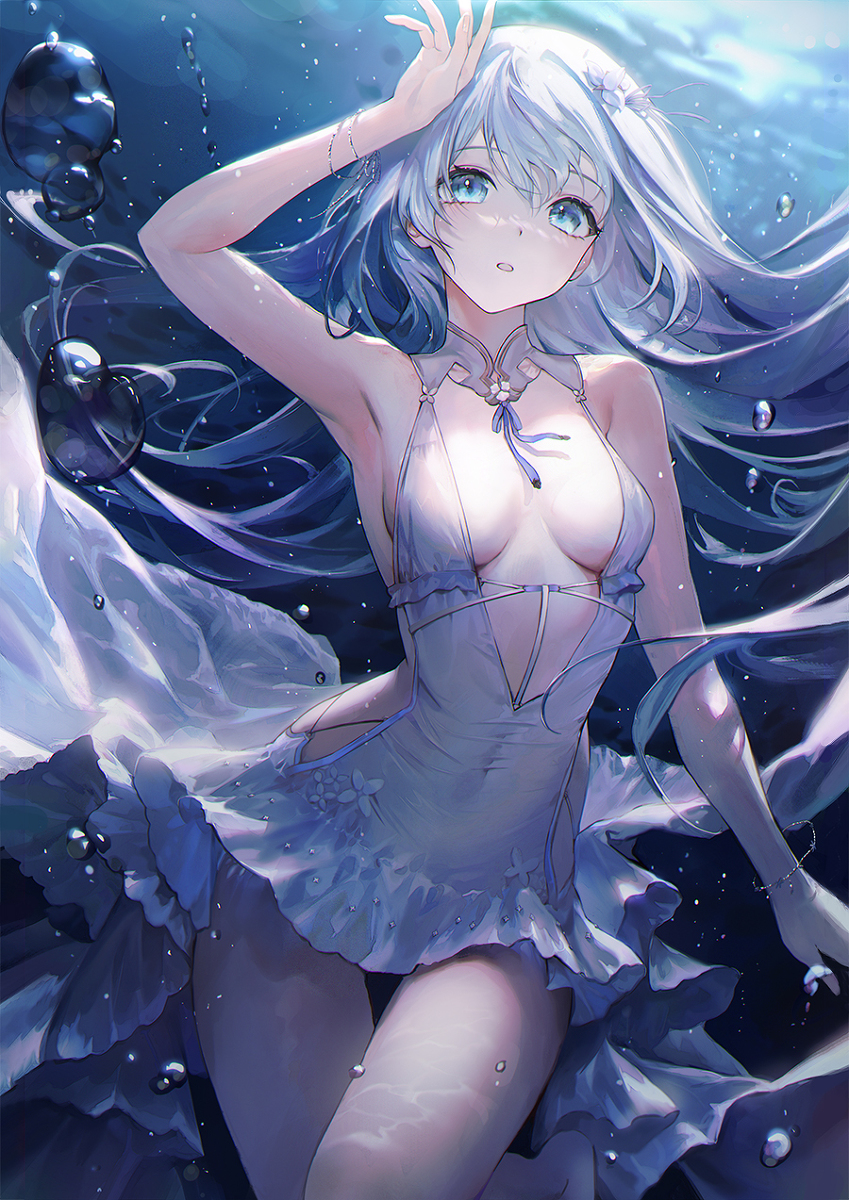 This is a pixiv picture whose title is 🐠.