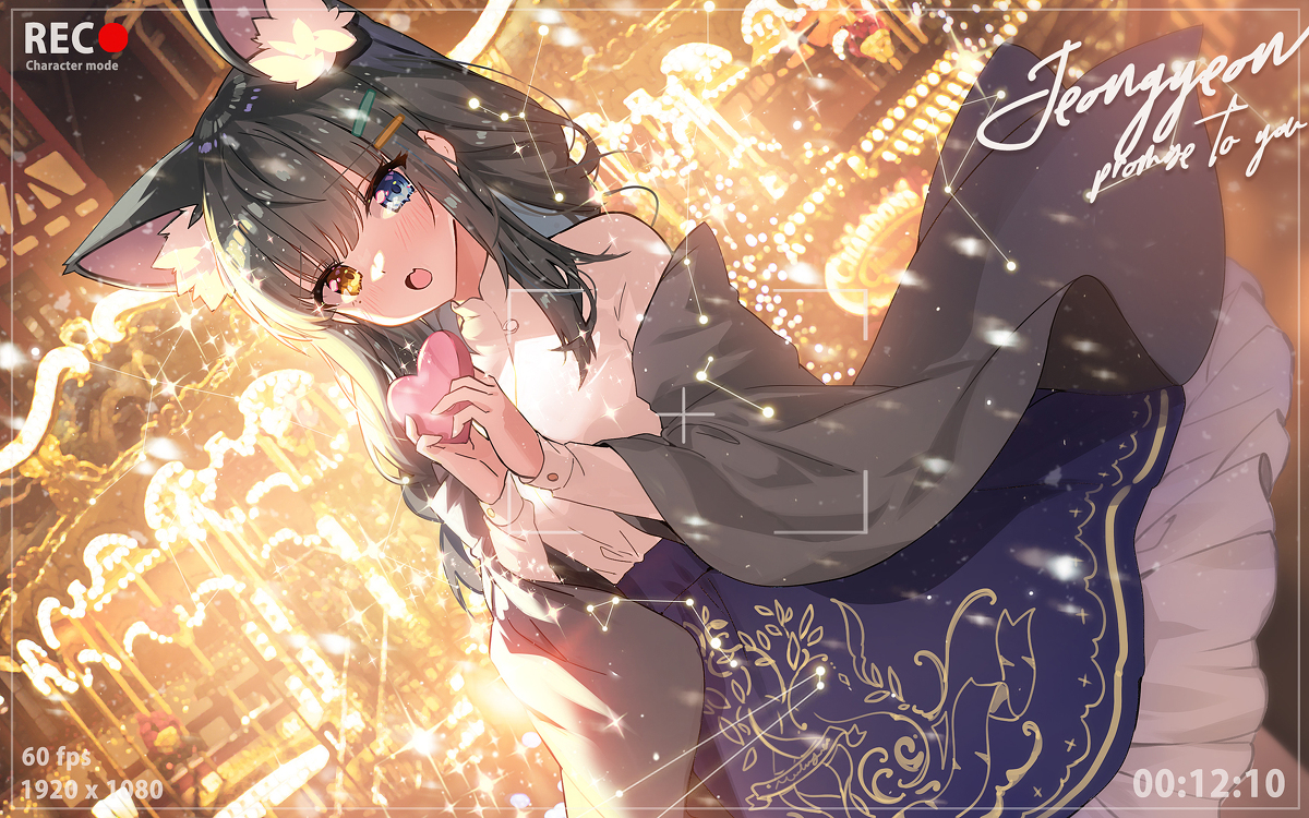 This is a pixiv picture whose title is 【リクエスト】💕どきどき冬のデート.