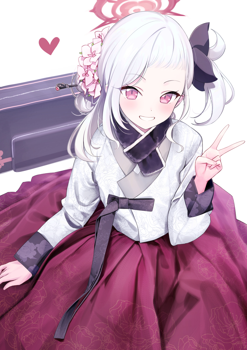 This is a pixiv picture whose title is ❤.