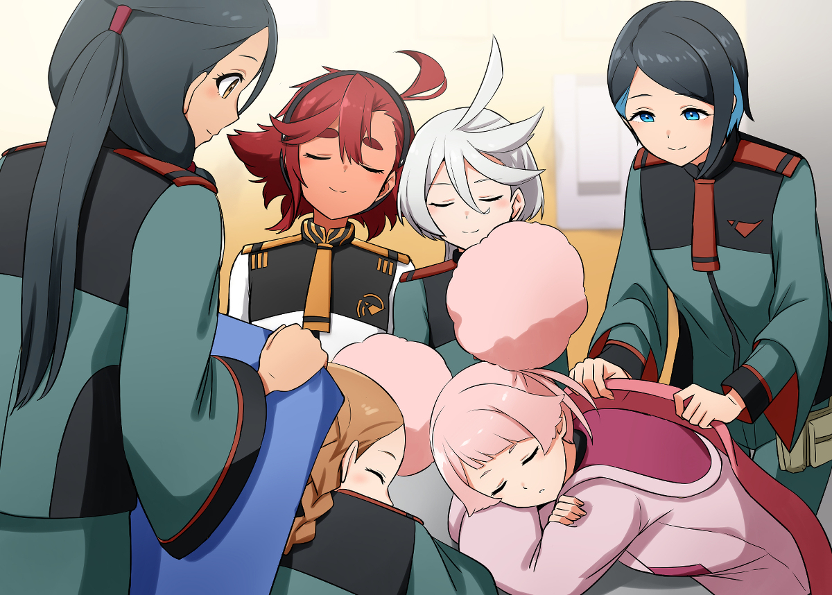 This is a pixiv picture whose title is ひとときの休息.