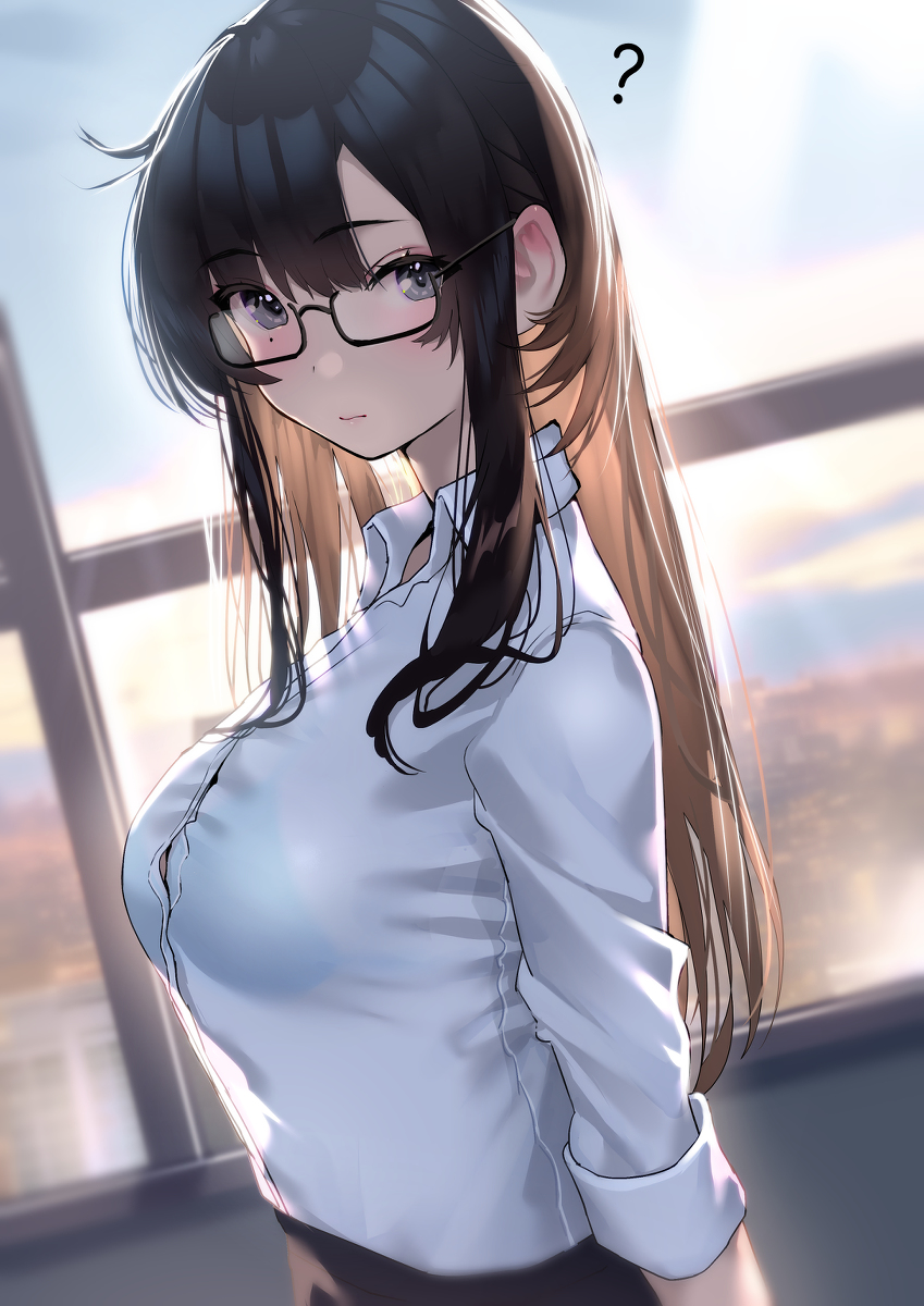 This is a pixiv picture whose title is 寝癖.