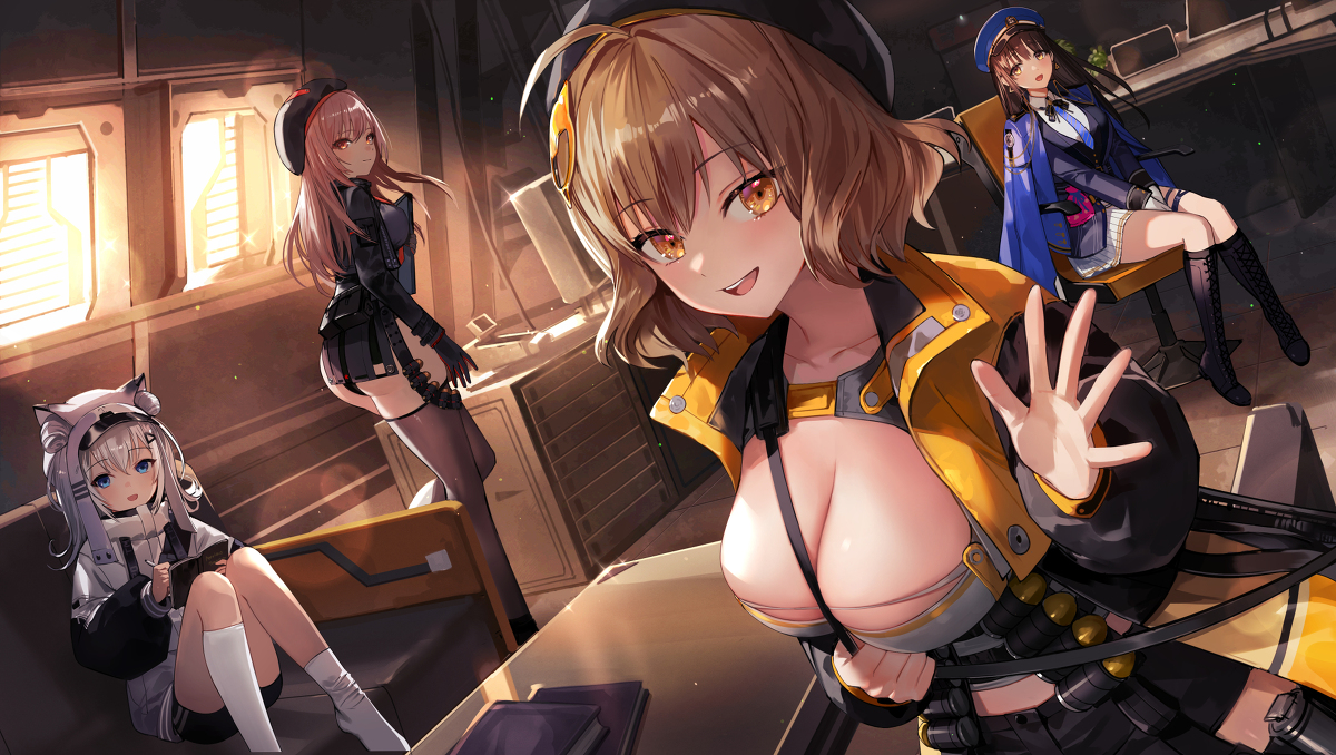 This is a pixiv picture whose title is 指揮官様！.