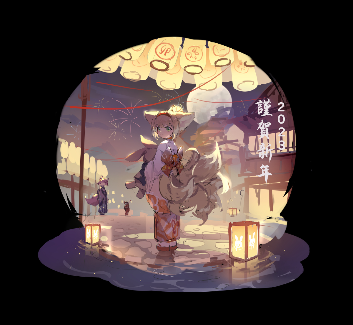 This is a pixiv picture whose title is 2023.1.9铃兰.