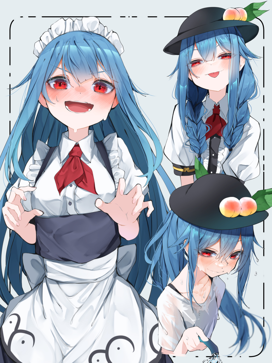 This is a pixiv picture whose title is て.