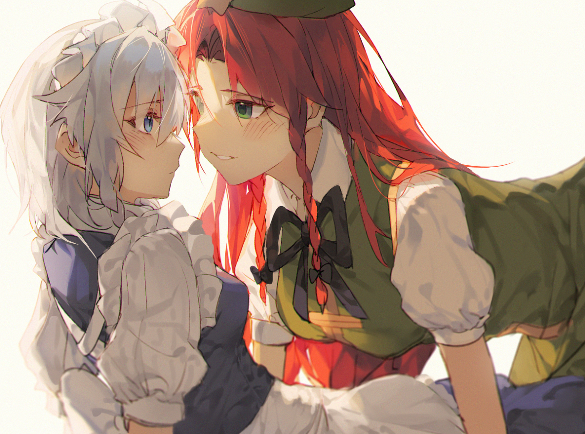 This is a pixiv picture whose title is 靠近.
