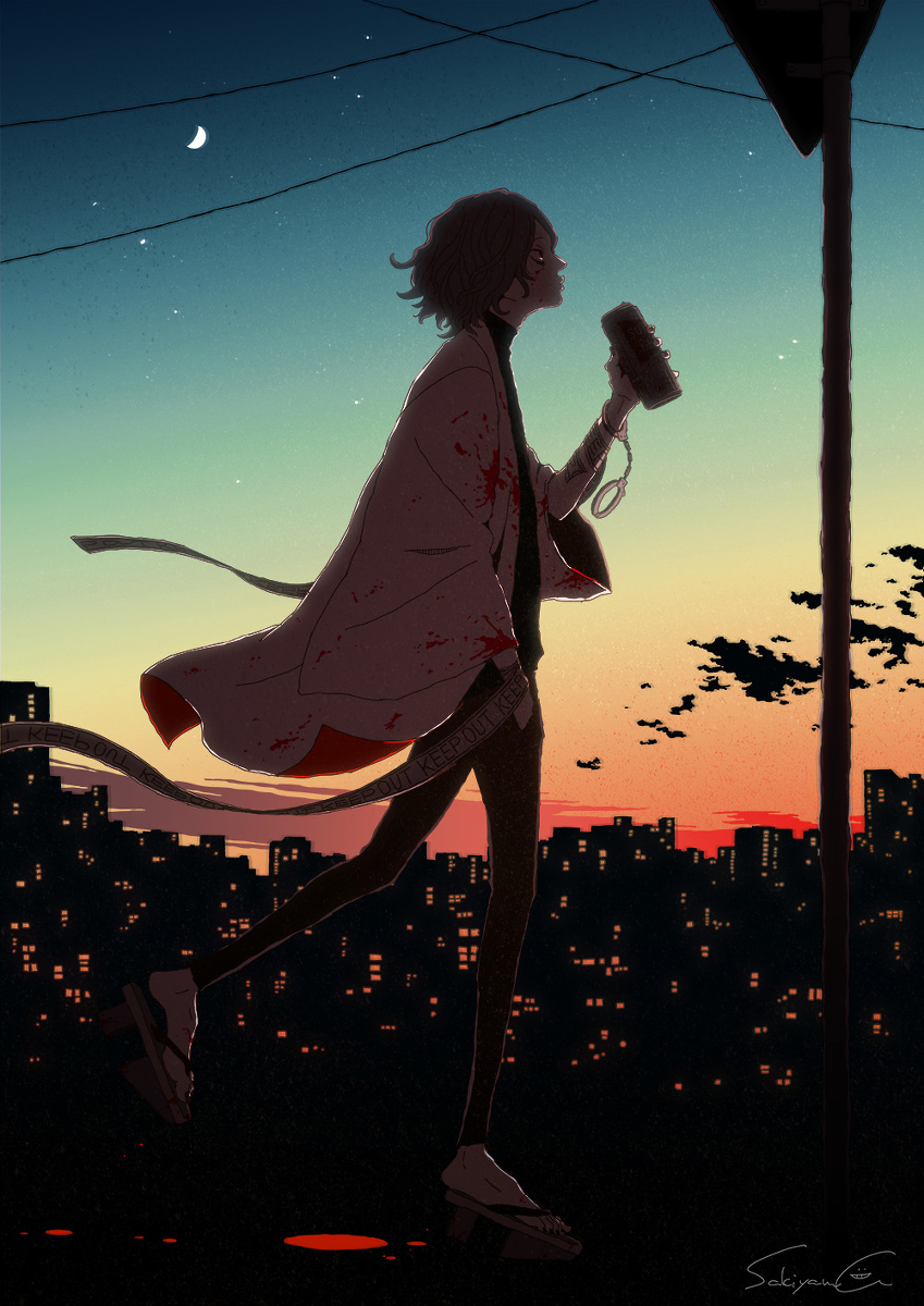 This is a pixiv picture whose title is どうしようもない夜を踊ろう.